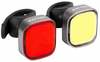 Jalgrattatulede komplekt One S.Light 40 NF071601, USB, must, 2 tk, One