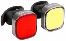 Jalgrattatulede komplekt One S.Light 40 NF071601, USB, must, 2 tk, One
