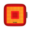 Tagumine rattatuli Knog Blinder Square, punane