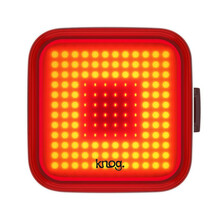 Tagumine rattatuli Knog Blinder Square, punane