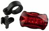Tagumine rattatuli Good Bike, plastmass, must/punane
