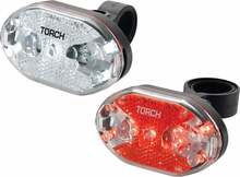Jalgrattatulede komplekt Torch TOR-54039, plastik, must, 5 tk