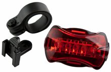 Tagumine rattatuli Good Bike, plastmass, must/punane