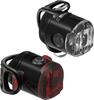 Tulede komplekt Lezyne Femto USB Drive Pair, eesmine ja tagumine, must