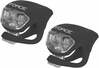 Jalgratta tulede komplekt Force Double F45447, must, eesmine+tagumine