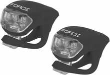 Jalgratta tulede komplekt Force Double F45447, must, eesmine+tagumine