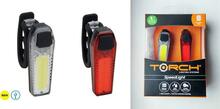 Lambikomplekt Torch 55004 + 55005, usb, must, 2 tk