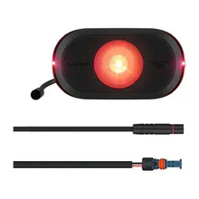 Tagumine rattatuli Garmin Varia eRTL615, radar, must/punane
