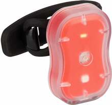 Tagumine jalgrattatuli Rock Machine R.Light 15, USB, punane