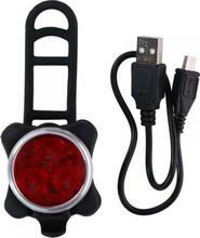 Tagumine jalgrattalamp Dunlop 3 LED SMD USB laetav