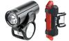 Valgustikomplekt ProX Pictor CREE 350Lm + 10Lm USB, must