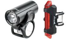 Valgustikomplekt ProX Pictor CREE 350Lm + 10Lm USB, must