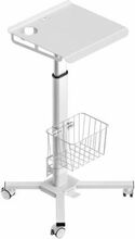 Reguleeritav mobiilne laud Onkron LMG30-W, valge