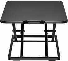 Istu-seisa tööjaam Neomounts Newstar NS-WS050BLACK, must, kõrguse reguleerimine 4-40 cm