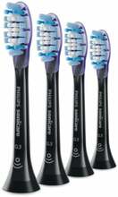 Hambaharja otsikud Philips Sonicare HX9054/33 G3 Premium Gum Care, must, 4 tk