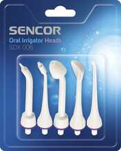 Hambaharja otsikud Sencor SOX 006, valged, 5 tk