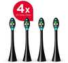 Hambaharja otsikud Concept 3D Daily Clean ZK0071, must, 4 tk
