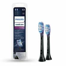 Hambaharja otsikud Philips Sonicare HX9052/33 G3 Premium Gum Care, mustad, 2 tk