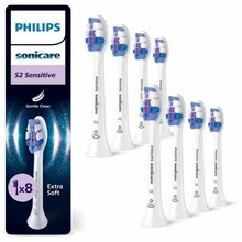 Hambaharja otsikud Philips HX6058/87 Sonicare Sensitive, valge, 8 tk