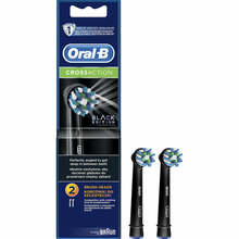 Hambaharja otsikud Oral-B EB50-4 CrossAction, 4 tk, must