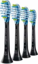 Hambaharja otsikud Philips HX9044/33, must, 4 tk