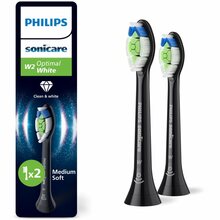 Hambaharja otsikud Philips Sonicare HX6062/88, must, 2 tk