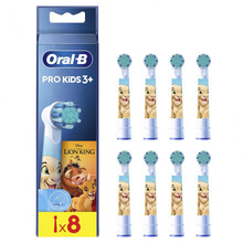 Hambaharja otsikud Oral-B Pro Kids Lion King, mitmevärviline, 8 tk