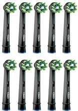 Hambaharja otsikud Oral-B EB50RB CrossAction CleanMaximizer, must, 10 tk