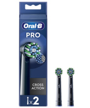 Hambaharja otsikud Oral-B EB50-2 Cross Action Pro, must, 2 tk