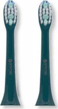 Hambaharja otsikud Oro-Med Oro-Brush, tumeroheline, 2 tk