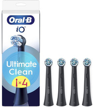 Hambaharja otsikud Oral-B iO UltimateClean CBF-4, must, 4 tk