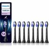 Hambaharja otsikud Philips Sonicare HX6058/88 Sensitive, must, 8 tk