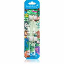 Hambaharja otsikud Brush Baby WildOnes, 4 tk