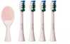 Hambaharja otsikud Lovio SonicProtect PRO LVTB124PK-HS, pehmed, roosad, 5 tk