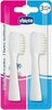Hambaharja otsikud Chicco 00008545010000, valge, 2 tk