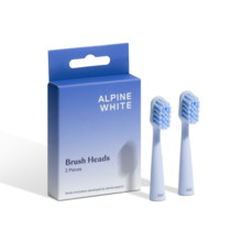 Hambaharja otsikud Alpine White Sonic Toothbrush Replacement Heads, 2 tk
