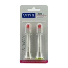 Hambaharja otsikud Vitis Sonic S10/S20, õrnadele igemetele, 2 tk