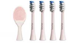 Hambaharja otsikud Lovio SonicProtect PRO LVTB124PK-HM, keskmine, roosa, 5 tk
