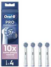 Hambaharja otsikud Oral-B Pro Sensitive Clean, valge, 4 tk