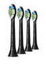 Hambaharja otsikud Philips HX6064/11, must, 4 tk