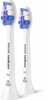Hambaharja otsikud Philips Sonicare HX6052/10 S2 Sensitive, valge, 2 tk