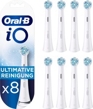 Hambaharja otsikud Oral-B iO Ultimate Clean, valged, 8 tk