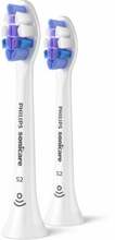 Hambaharja otsikud Philips Sonicare HX6052/10 S2 Sensitive, valge, 2 tk