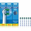 Hambaharja otsikud Oral-B EB20-6 Precision Clean Pro, valge, 6 tk