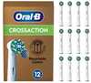 Hambaharja otsikud Oral-B Pro CrossAction, valge, 12 tk