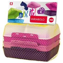 Toidukarbi komplekt Emsa Variabolo 517052, 4-osaline, roosa