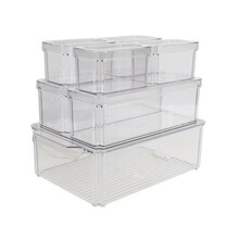 Plasttoidunõude komplekt Nordic Quality 2360037, 7 tk, läbipaistev