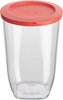 Toidupurk Koziol Connect, 1,5 L, roosa/läbipaistev