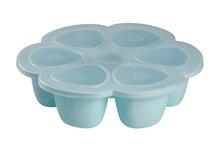 Silikoonist beebitoidu konteiner Beaba Multiportions XL, 6x150 ml, sinine