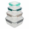 Toidukarbi komplekt 5FIVE SIMPLY SMART Klic, 0.4 - 2.35 L, 4 tk
